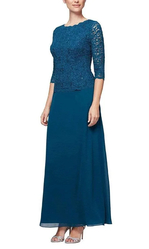Alex Evenings AE212318 Long Mother of the Bride Dress