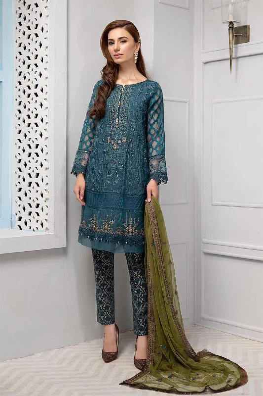 Beautiful ladies dress for summer in elegant blue color # P2231