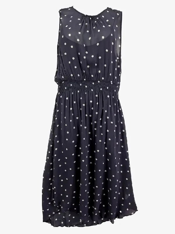 Witchery Playful Blue-gray Dress Size 16