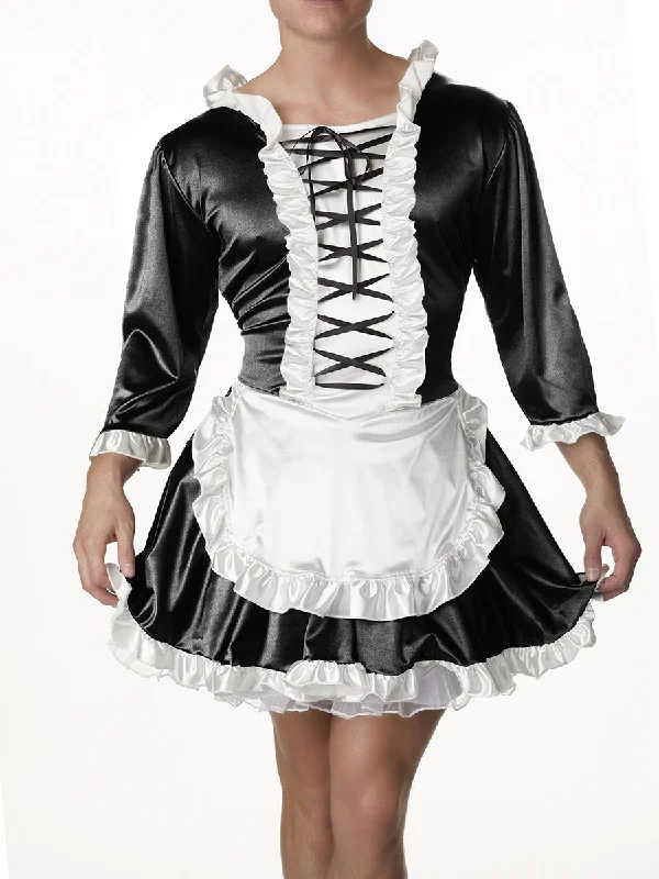 Simply Satin French Maid Dress
