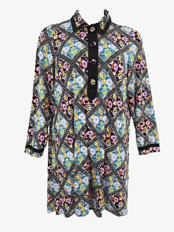 Leona Edmiston Funky Collared Mod Dress Dress Size 16