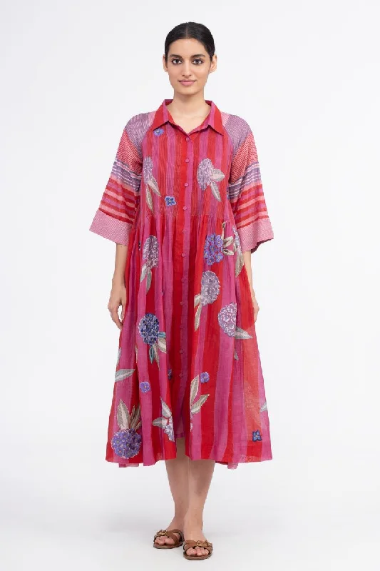 Rhine red dress