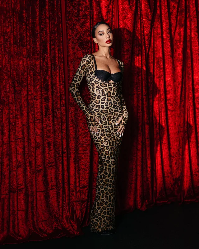 Dress Séduction Leopardo