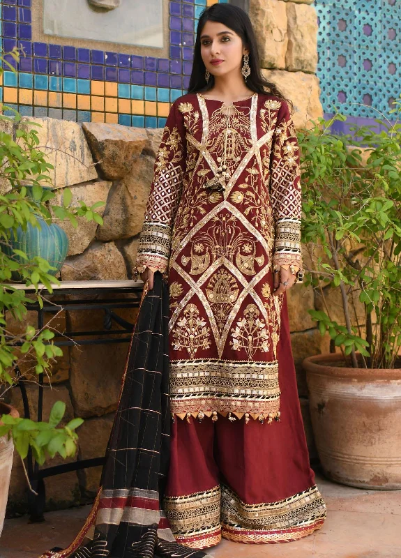 Sharara Style Salwar Kameez Pakistani Eid Dress #PN500