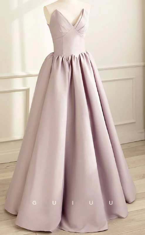G3026 - Chic & Modern A-Line V Neck Sleeveless Stain Long Prom Party Dress Tunics Cozy soft G3026 - Chic & Modern A-Line V Neck Sleeveless Stain Long Prom Party Dress Tunics Cozy soft