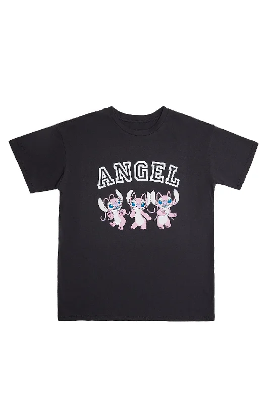 Angel Graphic Classic Tee Jersey Fabric Tulle Fabric Batik Fabric Jersey Fabric Tulle Fabric Batik Fabric