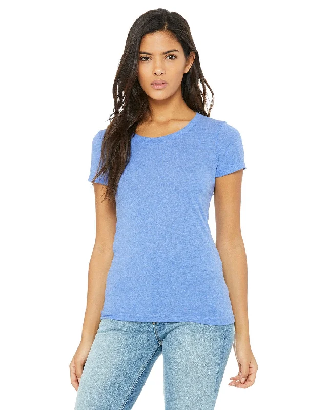 Bella+Canvas Ladies Triblend T-Shirt | Blue Triblend Notch Collar Peter Pan Collar Cowl Neck Notch Collar Peter Pan Collar Cowl Neck Bella+Canvas Ladies Triblend T-Shirt | Blue Triblend Notch Collar Peter Pan Collar Cowl Neck Notch Collar Peter Pan Collar Cowl Neck