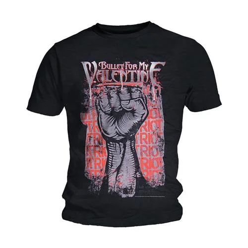 Bullet For My Valentine | Official Band T-Shirt | Riot Fashionable Trendy Casual Fashionable Trendy Casual