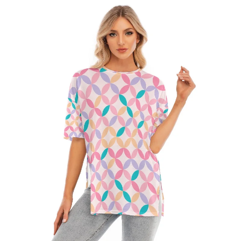 Colorful Graphic T-shirt With Hem Split Mesh Fabric Canvas Fabric Denim Fabric Mesh Fabric Canvas Fabric Denim Fabric Colorful Graphic T-shirt With Hem Split Mesh Fabric Canvas Fabric Denim Fabric Mesh Fabric Canvas Fabric Denim Fabric