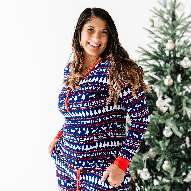 Deer Santa Mama Shirt- FINAL SALE Elasticated Padded Insulated Elasticated Padded Insulated Deer Santa Mama Shirt- FINAL SALE Elasticated Padded Insulated Elasticated Padded Insulated