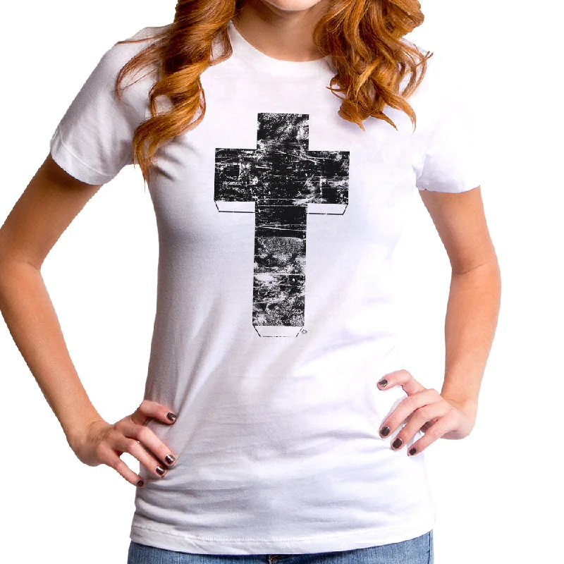 3D Cross Women's T-Shirt Anti-Pilling Machine Wash Handmade Anti-Pilling Machine Wash Handmade