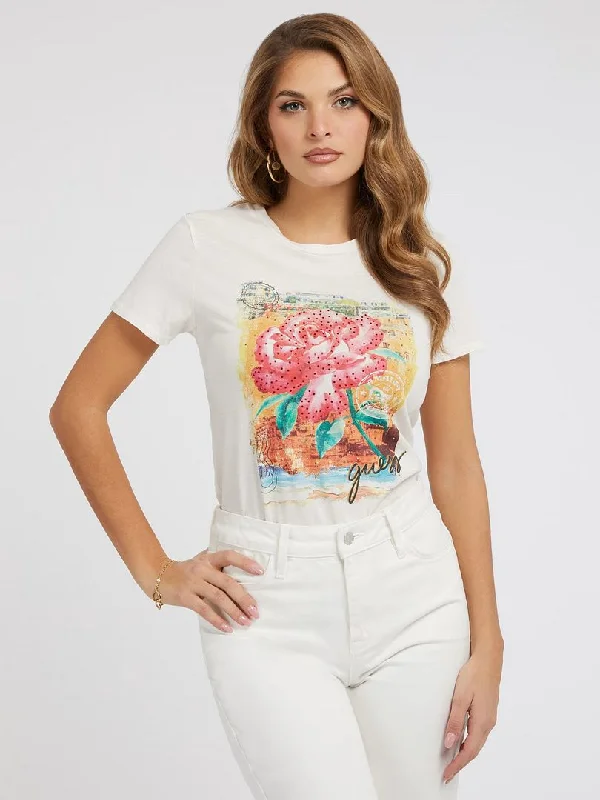 Guess Lds Ss Positano Rose Easy Tee C76007 Cream Hooded Caped Shawl Collar Hooded Caped Shawl Collar Guess Lds Ss Positano Rose Easy Tee C76007 Cream Hooded Caped Shawl Collar Hooded Caped Shawl Collar