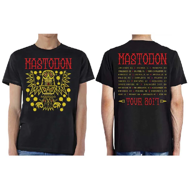 Mastodon | Official Band T-Shirt | Tribal Demon Autumn 2017 (Ex Tour) Iron Safe Non-Iron Wrinkle Free Iron Safe Non-Iron Wrinkle Free