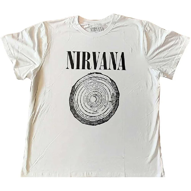 Nirvana | Official Band T-Shirt | Vestibule (Plus Sizes) Boxy Fit Fitted Loose Boxy Fit Fitted Loose