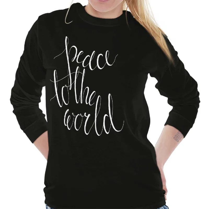 Peace To The World Long Sleeve T-Shirt Plaid T-Shirt Polka Dot Checkered Plaid T-Shirt Polka Dot Checkered Peace To The World Long Sleeve T-Shirt Plaid T-Shirt Polka Dot Checkered Plaid T-Shirt Polka Dot Checkered