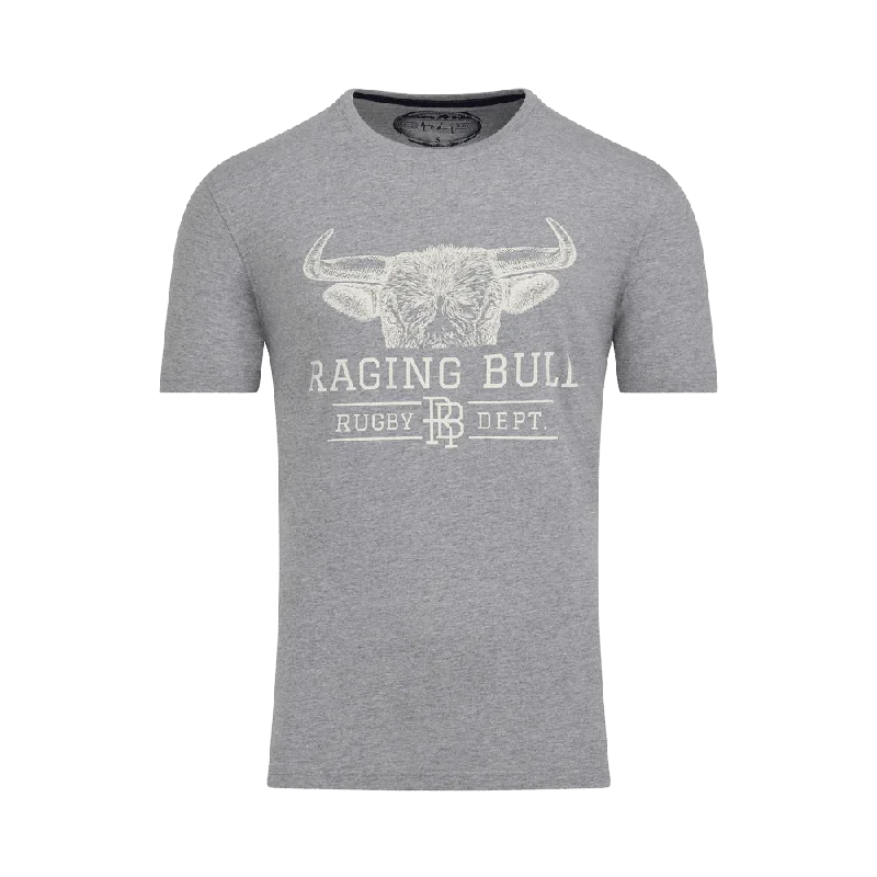 Raging Bull Rugby Dept T-Shirt Satin Blend Silk Blend Wool Blend Satin Blend Silk Blend Wool Blend