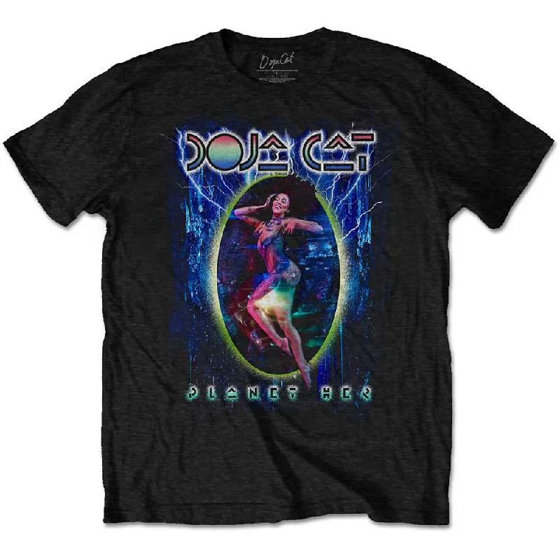 SALE Doja Cat | Official Band T-Shirt | Planet Her 40% Thin T-Shirt Open Front Quick Dry Thin T-Shirt Open Front Quick Dry