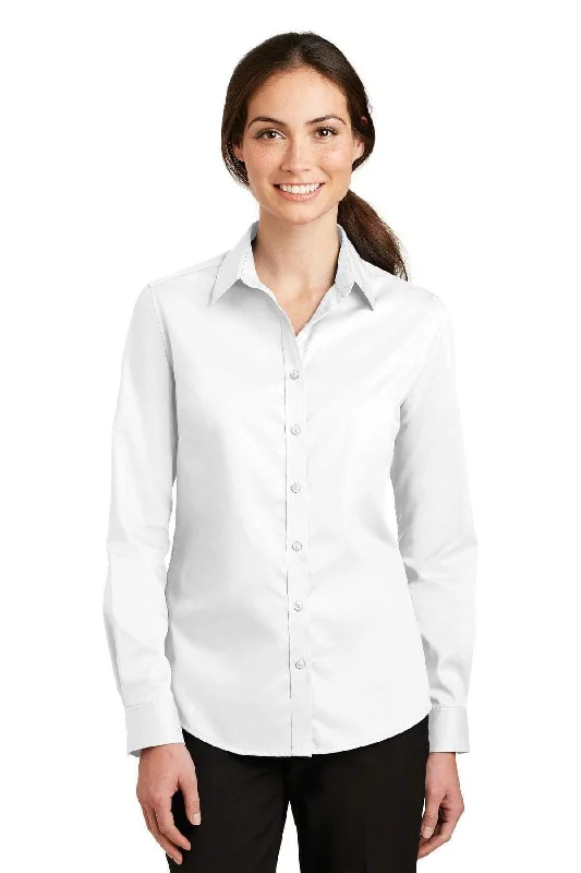 Port Authority Ladies SuperPro Twill Shirt. L663 Mesh Blend Leather Blend Suede Blend Mesh Blend Leather Blend Suede Blend Port Authority Ladies SuperPro Twill Shirt. L663 Mesh Blend Leather Blend Suede Blend Mesh Blend Leather Blend Suede Blend