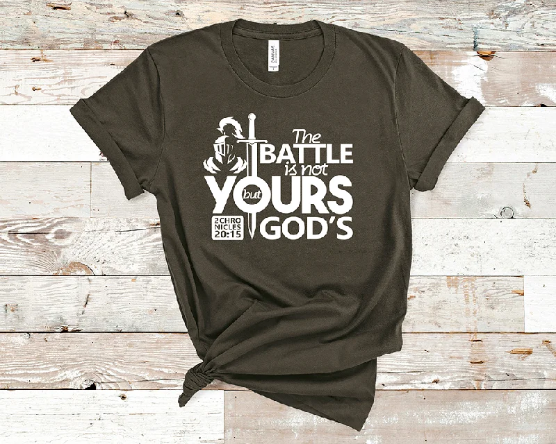 The Battle is God's - Unisex t-shirt Graphic T-Shirt Round Neck Polyester Graphic T-Shirt Round Neck Polyester The Battle is God's - Unisex t-shirt Graphic T-Shirt Round Neck Polyester Graphic T-Shirt Round Neck Polyester