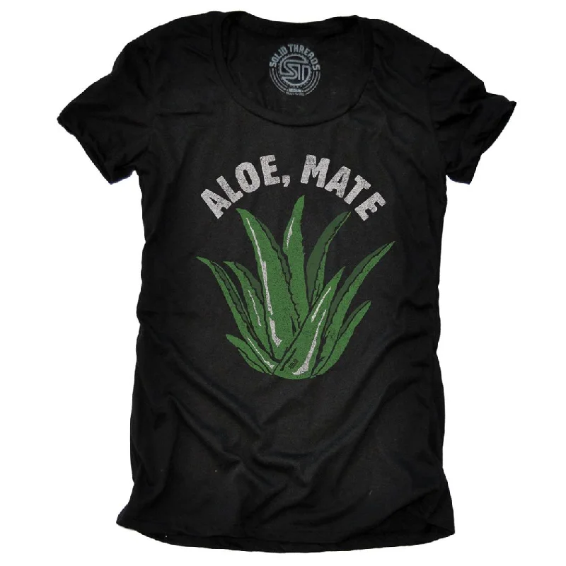 Women's Aloe, Mate T-shirt Collared Crew Neck Turtle Neck Collared Crew Neck Turtle Neck Women's Aloe, Mate T-shirt Collared Crew Neck Turtle Neck Collared Crew Neck Turtle Neck