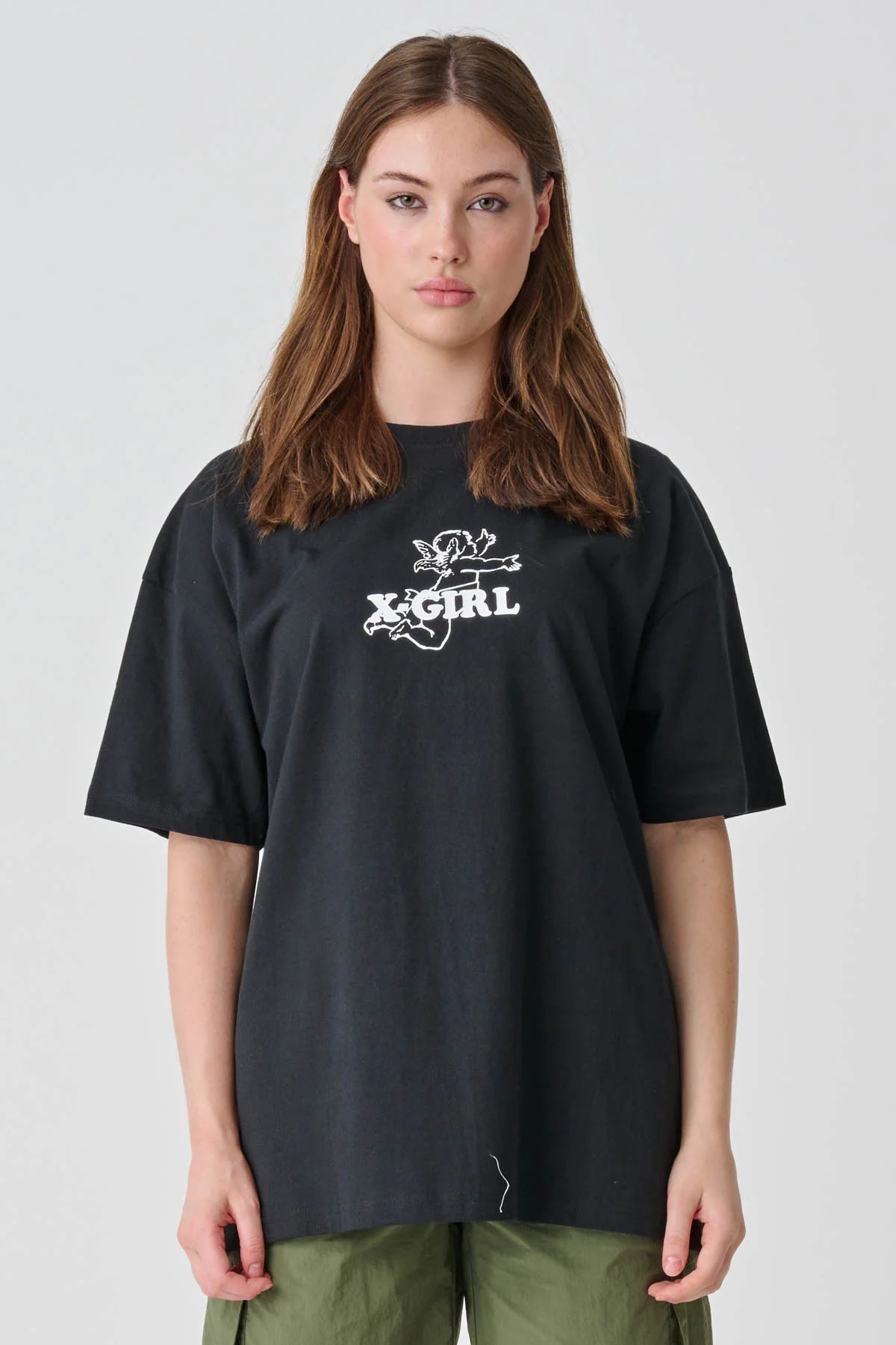 XGIRL Cupid Relaxed Womens Tee - Black Terry Blend Velvet Blend Canvas Blend Terry Blend Velvet Blend Canvas Blend XGIRL Cupid Relaxed Womens Tee - Black Terry Blend Velvet Blend Canvas Blend Terry Blend Velvet Blend Canvas Blend