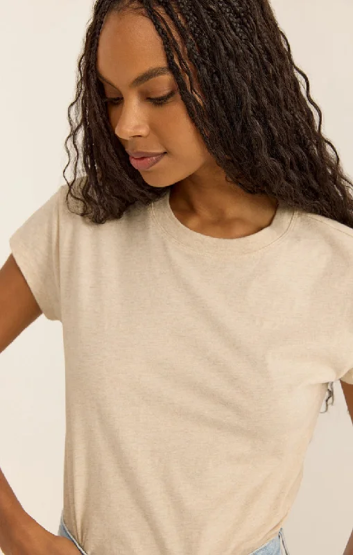 Z-Supply MODERN SLUB TEE - LIGHT OATMEAL HEATHER Terry Blend Velvet Blend Canvas Blend Terry Blend Velvet Blend Canvas Blend Z-Supply MODERN SLUB TEE - LIGHT OATMEAL HEATHER Terry Blend Velvet Blend Canvas Blend Terry Blend Velvet Blend Canvas Blend
