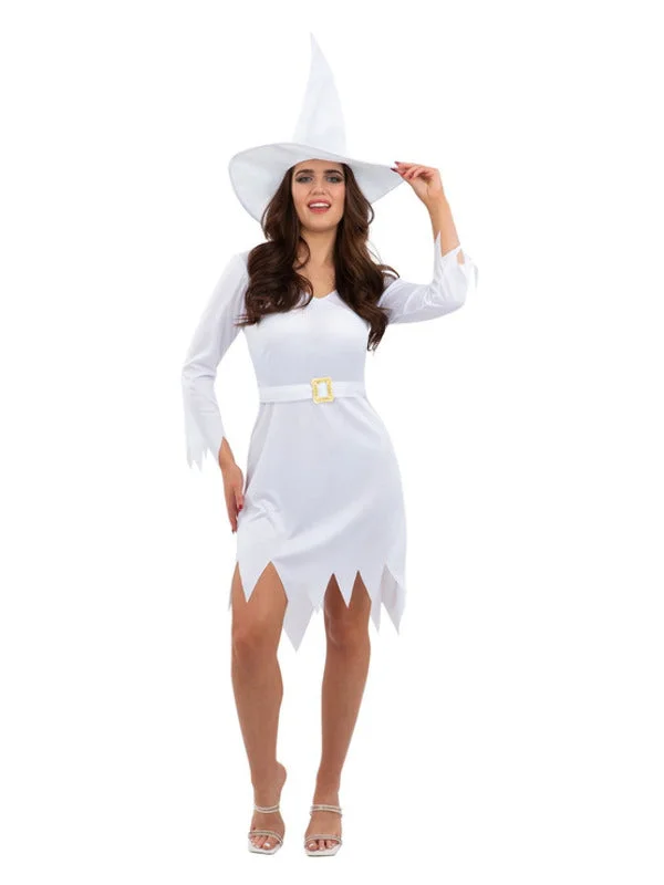 Good White Witch Costume Dress for Women Cowl Neckline Elegant Cowl Neckline Elegant Good White Witch Costume Dress for Women Cowl Neckline Elegant Cowl Neckline Elegant