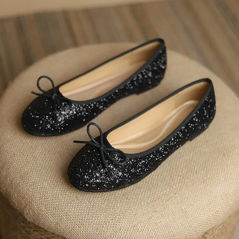 QC6364 glitter black