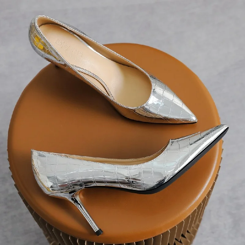 Pphmm Spring Bling Pumps 8cm Elegant New Lady Party Dress Silver Sexy Banquet Shoes Women Sequin Pointed Toe Stiletto High Heels B016 Turtleneck Neckline Stylish Turtleneck Neckline Stylish Pphmm Spring Bling Pumps 8cm Elegant New Lady Party Dress Silver Sexy Banquet Shoes Women Sequin Pointed Toe Stiletto High Heels B016 Turtleneck Neckline Stylish Turtleneck Neckline Stylish