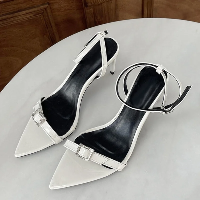 Pphmm White Sandals For Women Fashion Pointed Open Toe Ankle Buckle Strap Party Dress Gladiator High Heels Summer Shoes Ladies Turtleneck Warm Winter Turtleneck Warm Winter Pphmm White Sandals For Women Fashion Pointed Open Toe Ankle Buckle Strap Party Dress Gladiator High Heels Summer Shoes Ladies Turtleneck Warm Winter Turtleneck Warm Winter