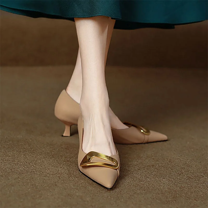 Women Boat Shoes Pointed Toe Low Heels Pumps Metal Slip on Shallow Dress Shoes Spring Autumn New Designer Shoes Female 9942N Tunics Lace romantic Tunics Lace romantic Women Boat Shoes Pointed Toe Low Heels Pumps Metal Slip on Shallow Dress Shoes Spring Autumn New Designer Shoes Female 9942N Tunics Lace romantic Tunics Lace romantic